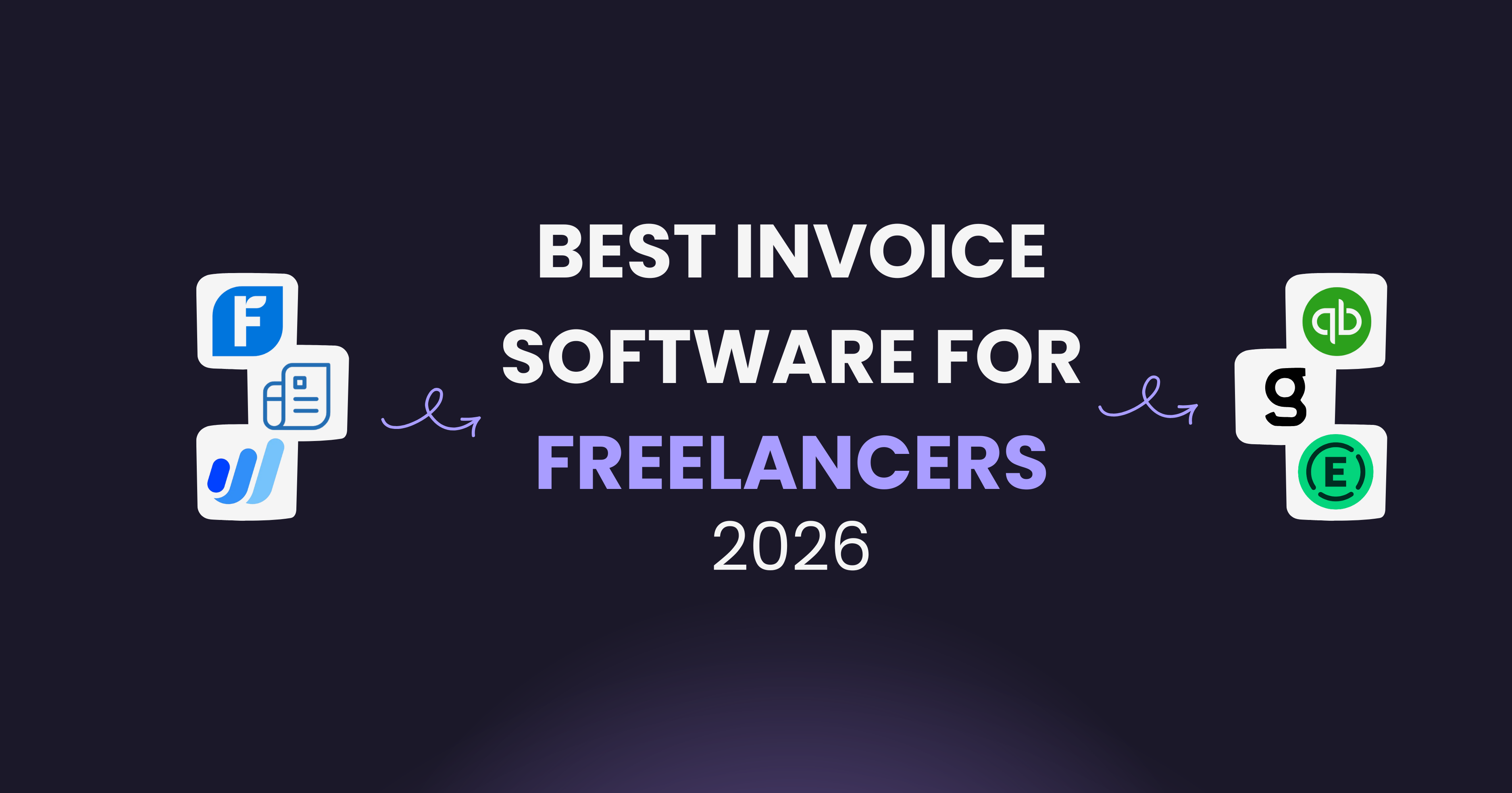 Best invoice software for freelancers in 2026 showing top tools for issuing and receiving invoices