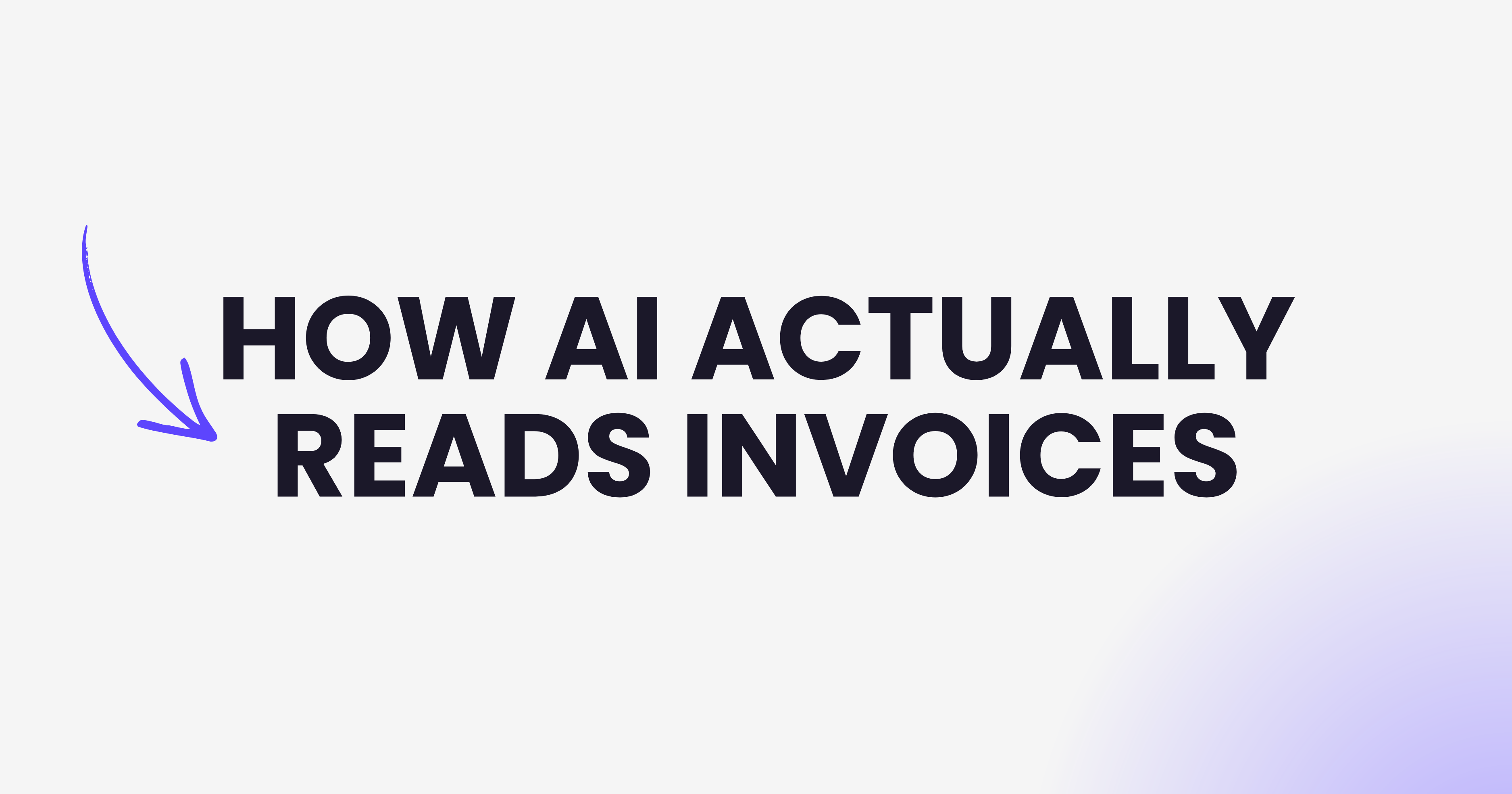 How AI actually reads invoices showing the technical process behind automated invoice data extraction