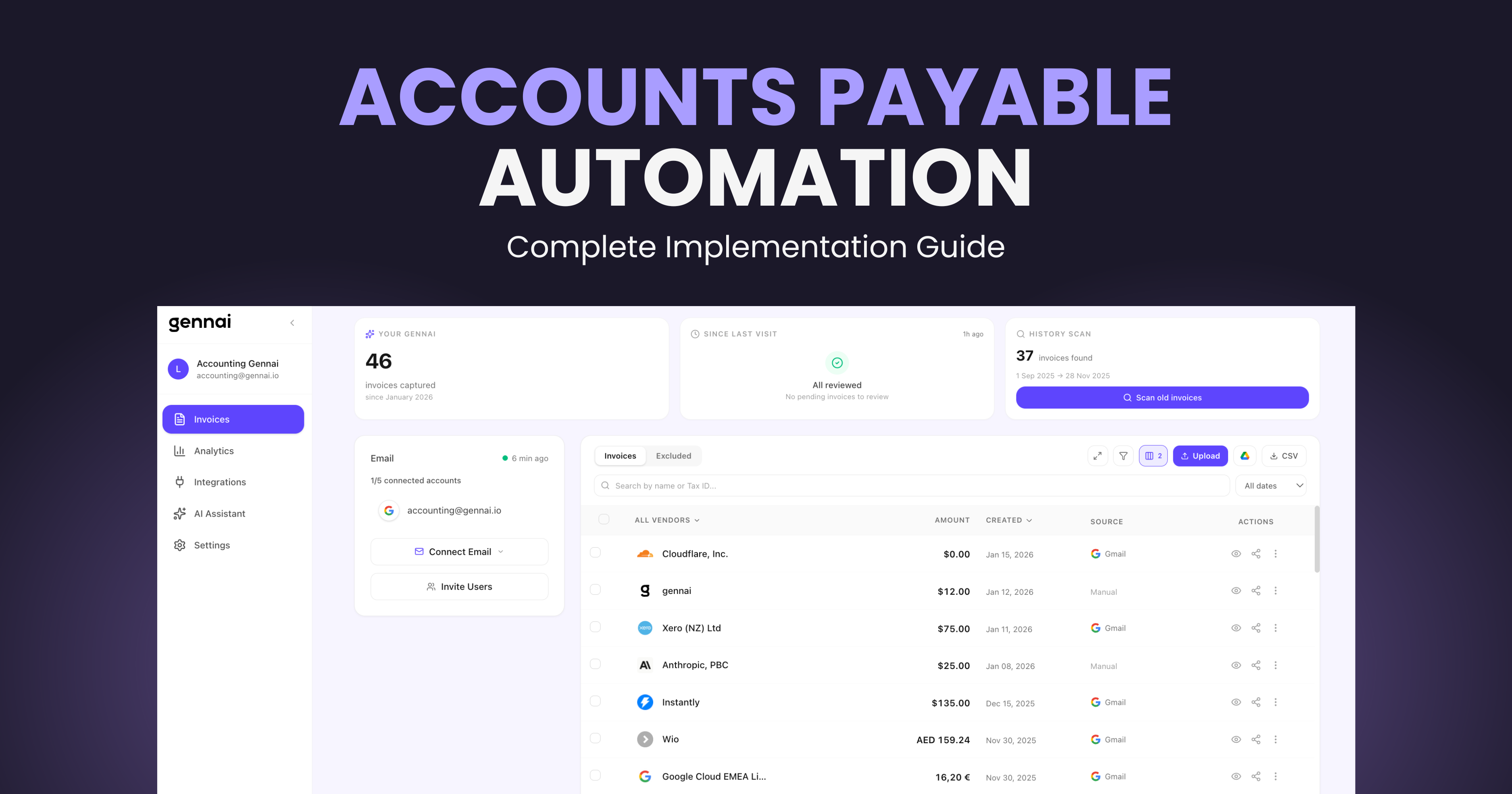 Accounts Payable Automation: Complete Implementation Guide