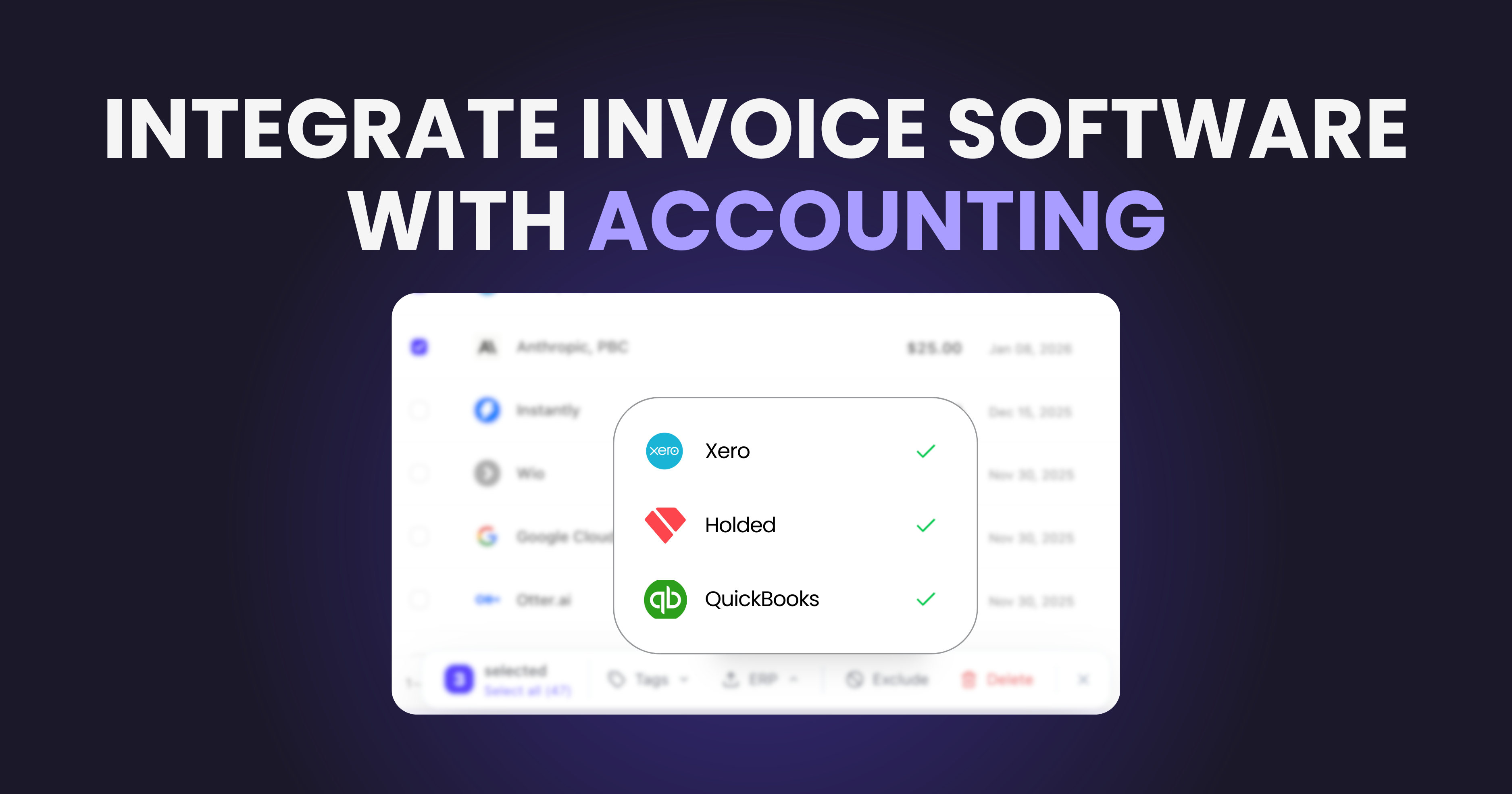 How to Integrate Invoice Software with Your Accounting System