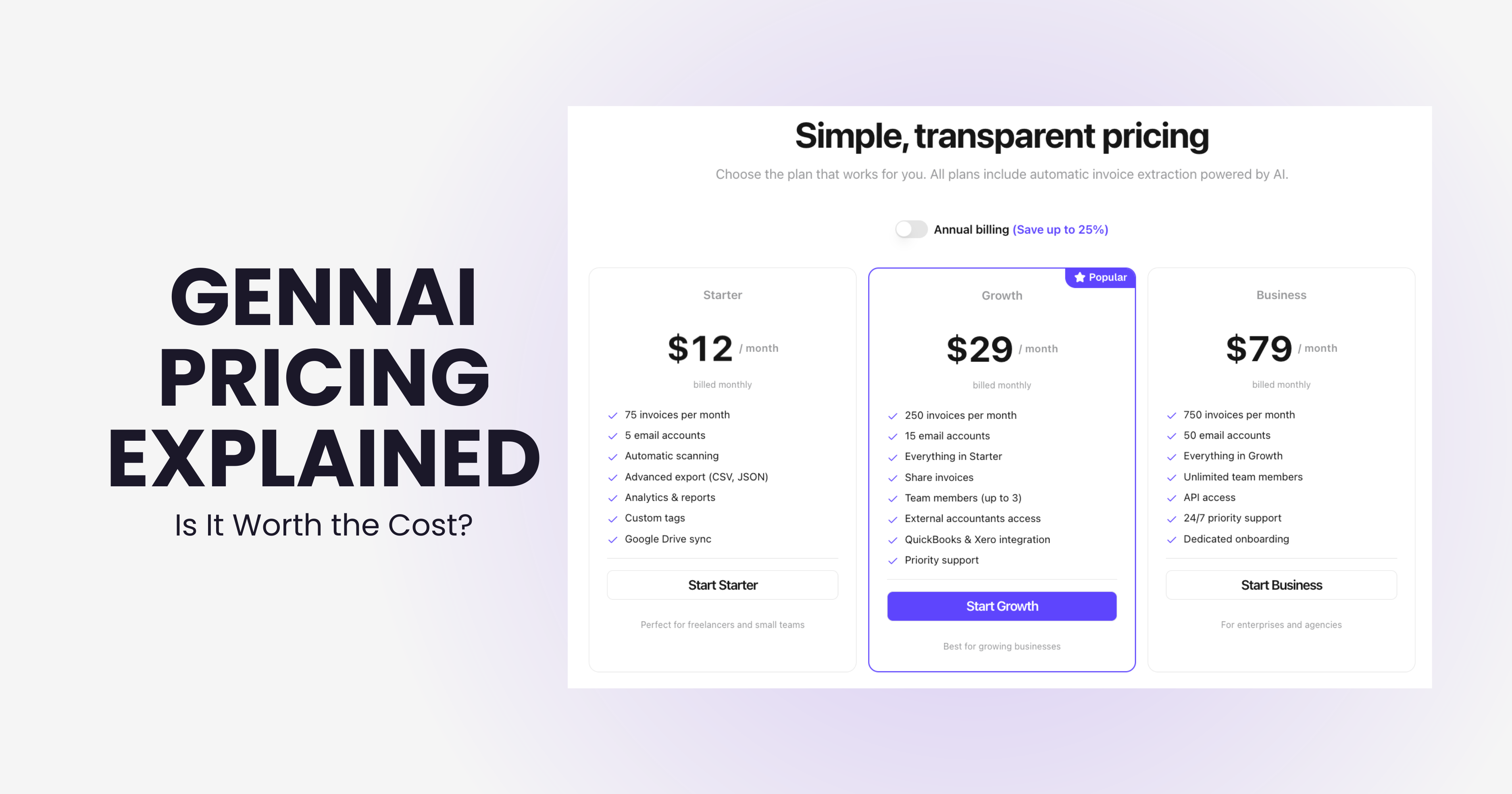 Gennai pricing plans explained: is it worth the cost for your business in 2026