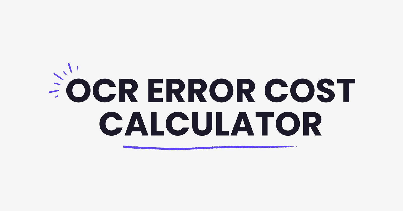 OCR error cost calculator: how much do invoice extraction mistakes really cost?